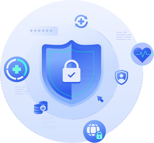 An icon depicting the HIPAA audits and compliance services provided by Leading the Pride, a leading healthcare IT consulting firm.